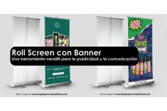 Usos del Roll Screen con Banner: Una herramienta versátil para la publicidad y la comunicación