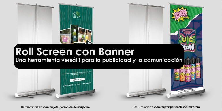 Usos del Roll Screen con Banner: Una herramienta versátil para la publicidad y la comunicación